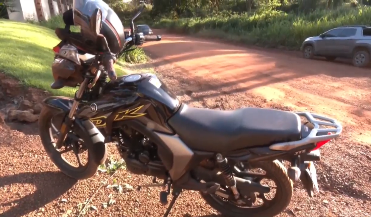 Motociclista fica ferido em Acidente entre moto e caminhão no Vale Verde em Primavera