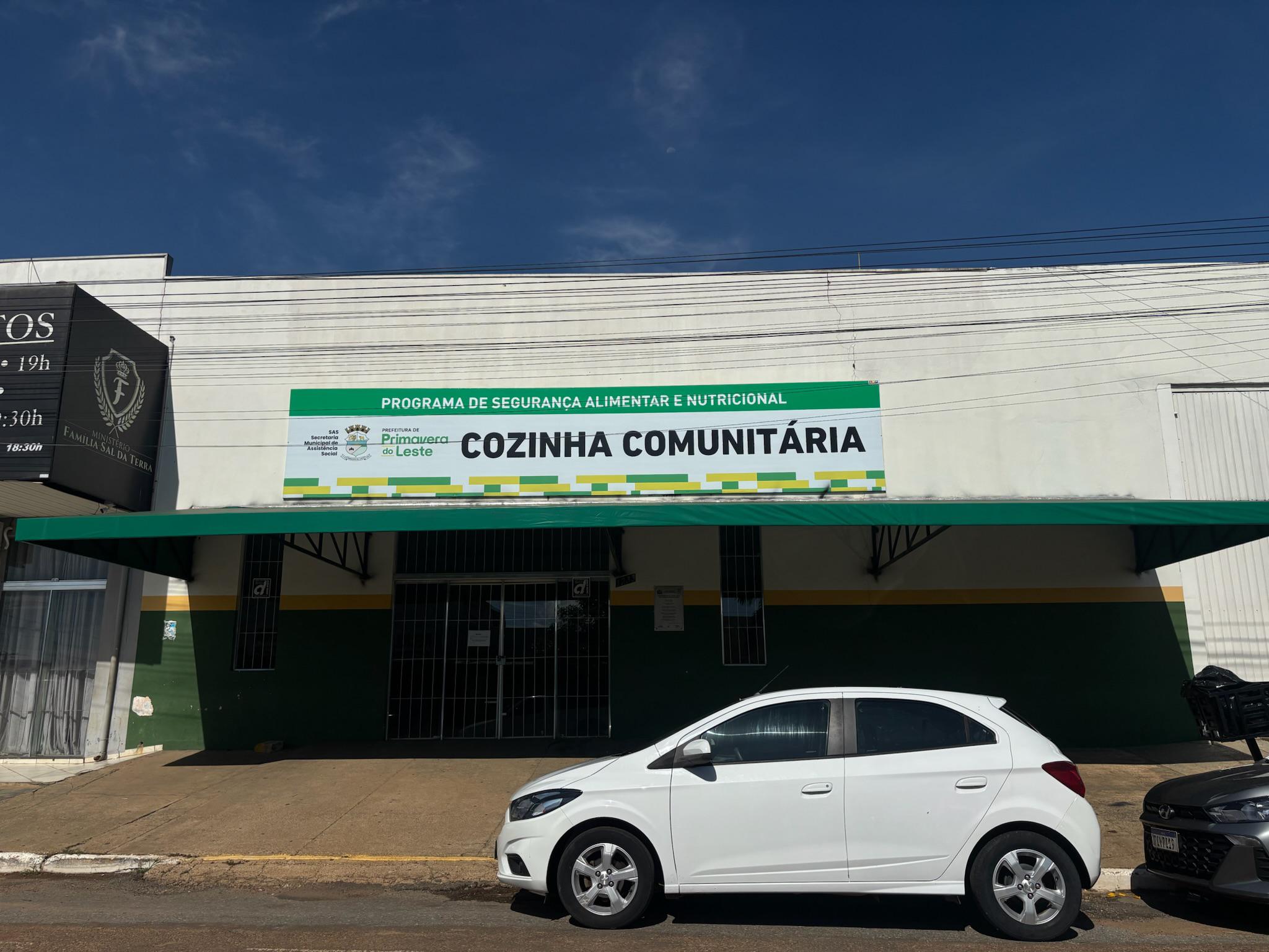 Cadastro organiza cozinha comunitária em Primavera