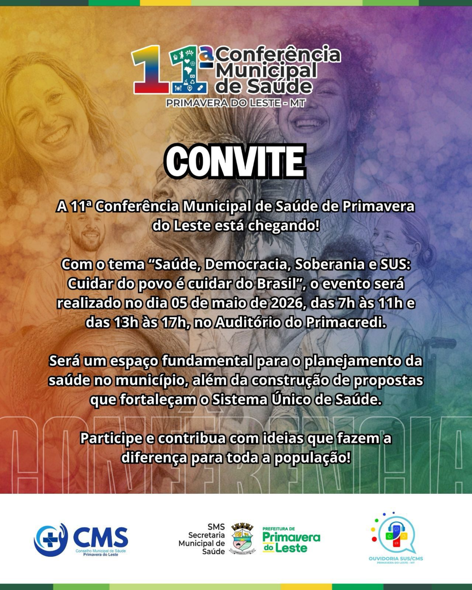 11ª Conferência de Saúde em Primavera do Leste