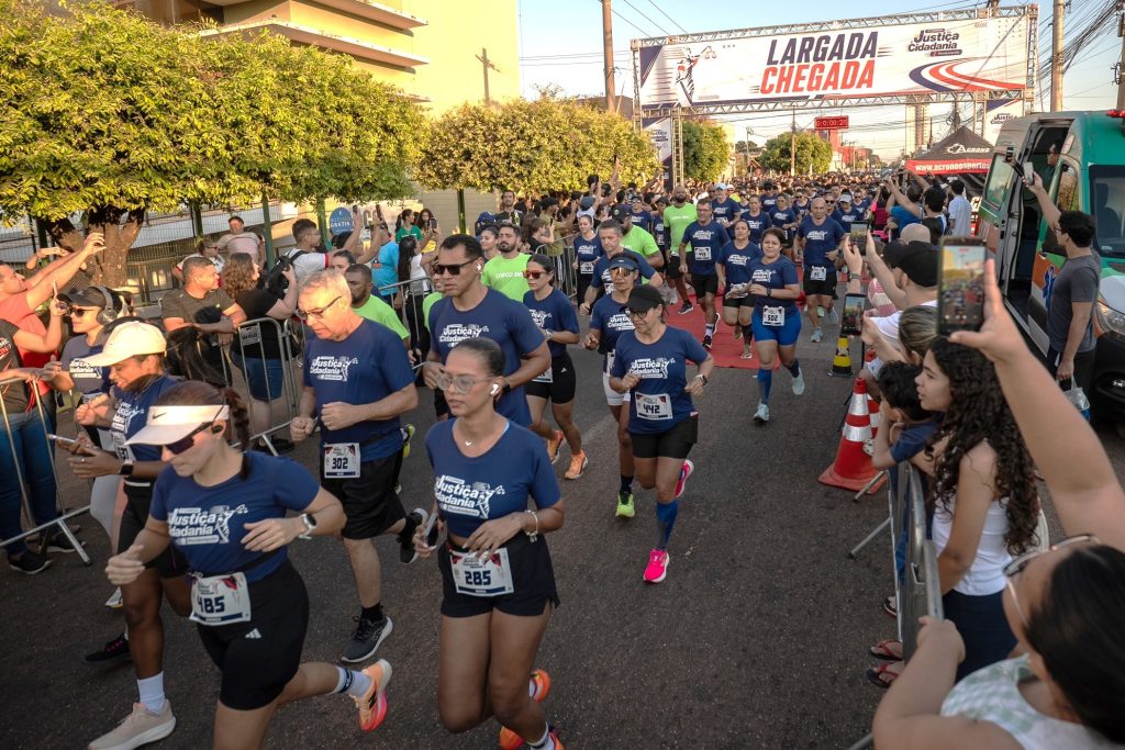 2ª Corrida da Justiça reúne atletas nas ruas de Rondonópolis