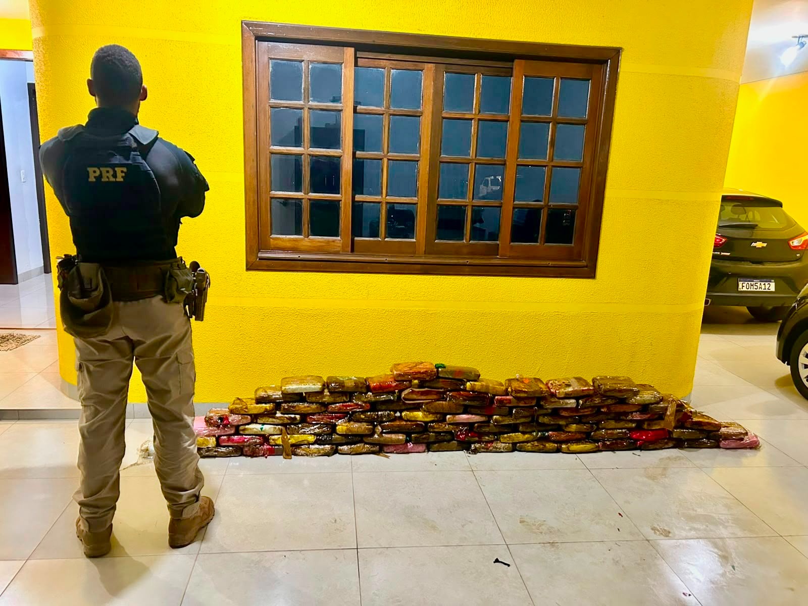 Acidente na BR-163 revela carga de maconha em Mato Grosso