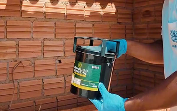Ações contra Aedes aegypti no Cemitério de Alta Floresta