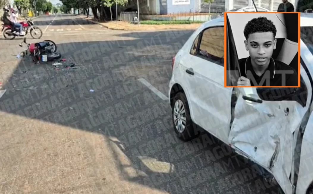 Adolescente de 15 anos morre após acidente em Rondonópolis