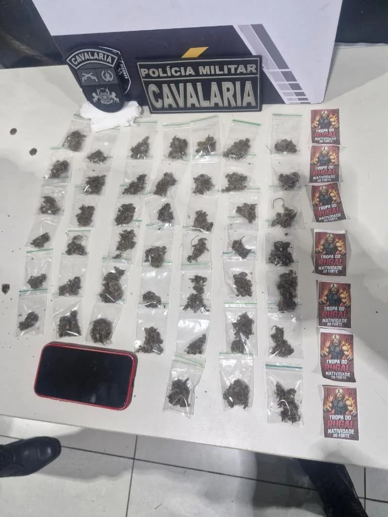 Adolescente é apreendido com maconha em Várzea Grande
