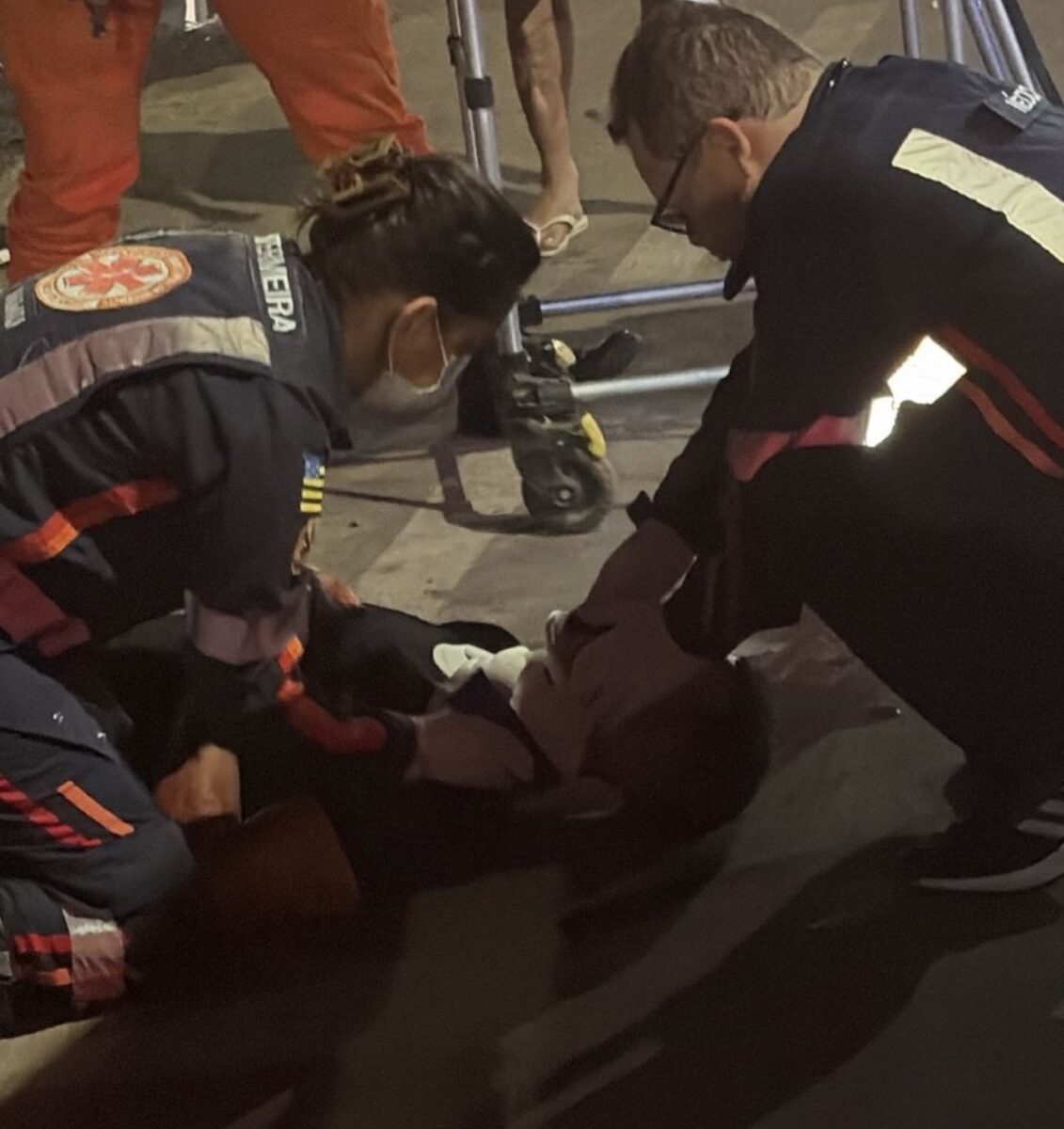 Adolescente é atropelado na Avenida Porto Alegre em Primavera