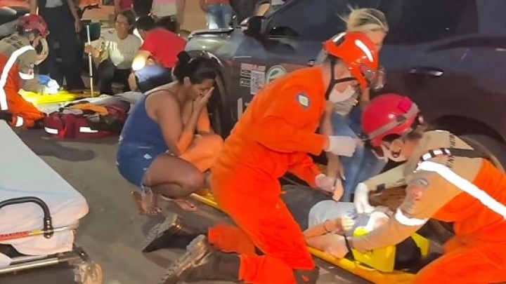 Adolescentes feridas em colisão entre bicicleta e carro em Cáceres