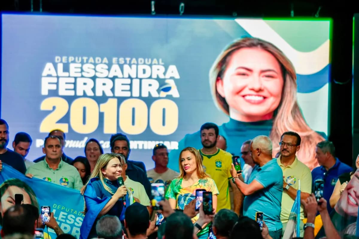 Alessandra Ferreira reúne 800 pessoas em evento de campanha em Rondonópolis MT