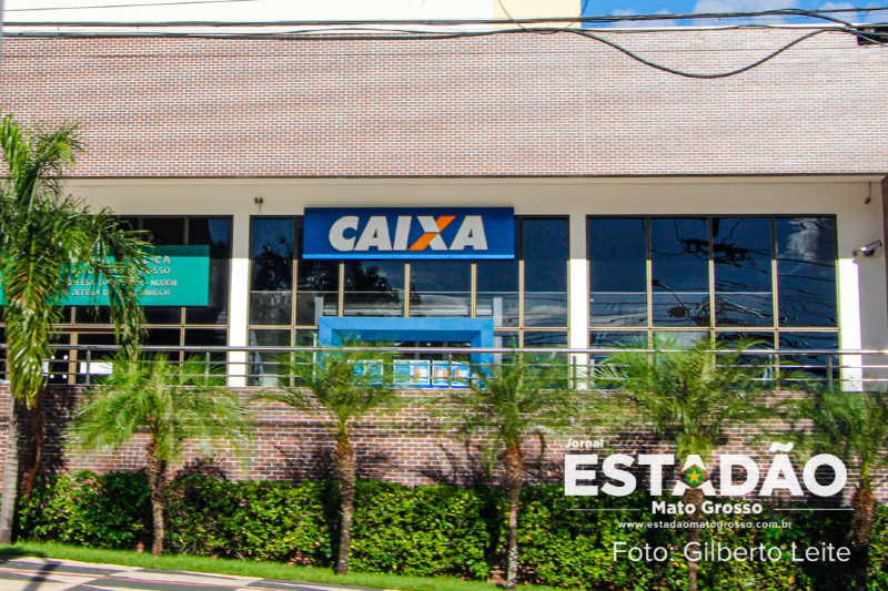 Bancos da Caixa param em MT e fecham agências em Cuiabá