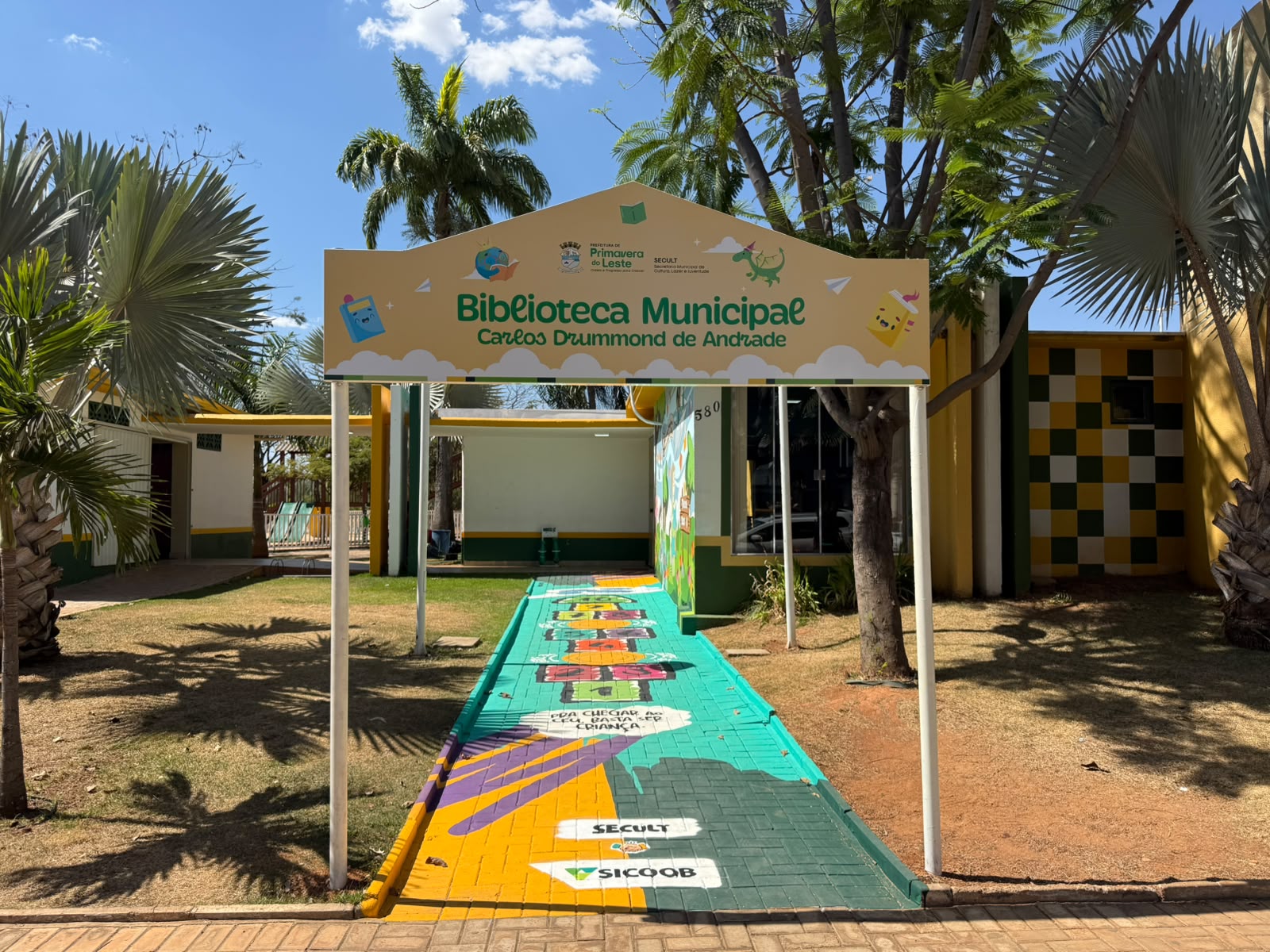 Biblioteca Infantil renovada amplia acesso digital em Primavera do Leste