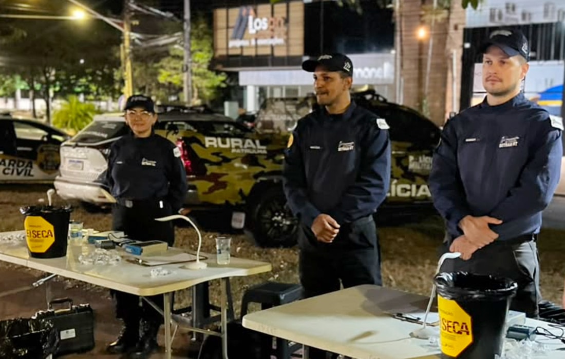 Blitz da Lei Seca prende 26 por embriaguez em Sinop