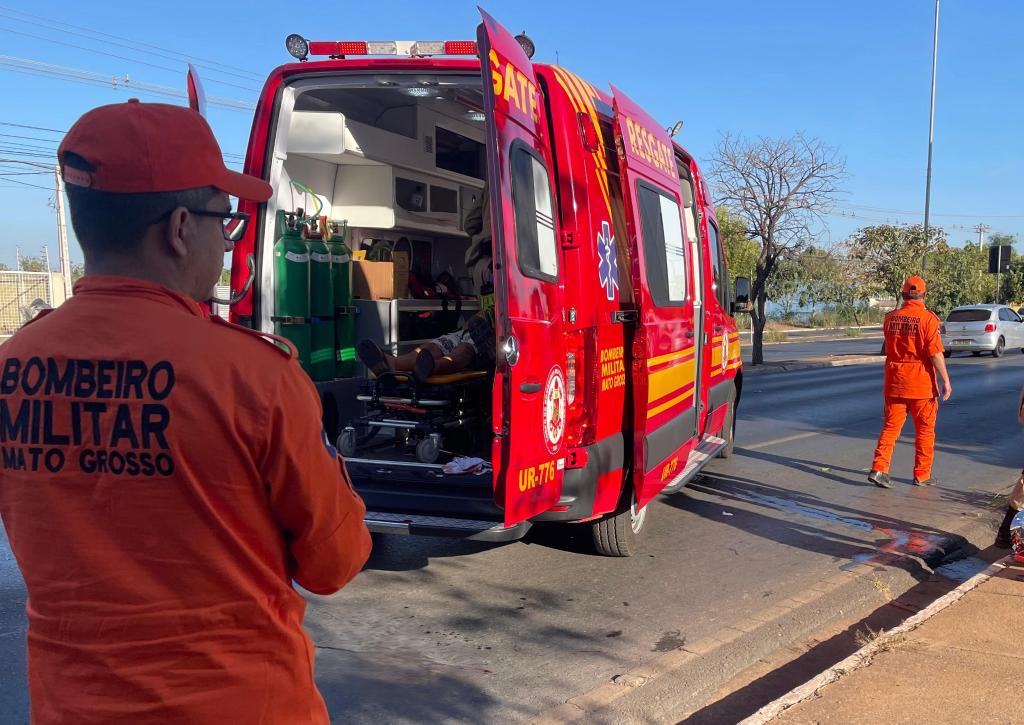 Bombeiros salvam bebê de 24 dias engasgado em Comodoro