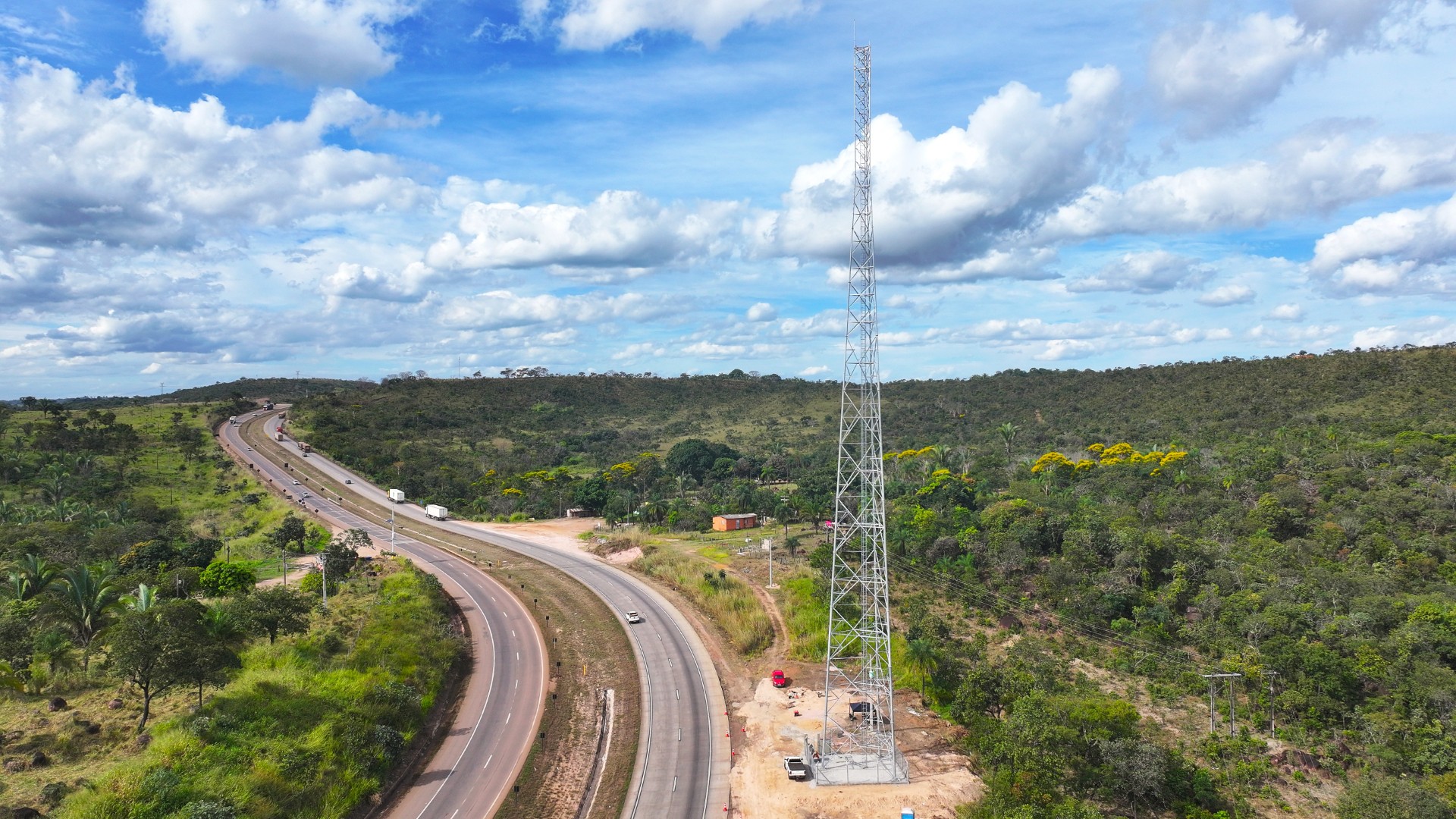 BR-163 ganha sinal 4G entre Cuiabá e Rondonópolis em Mato Grosso