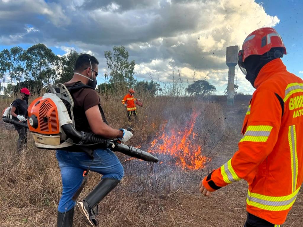 Brigadas florestais ganham reforço em MT diante de seca severa