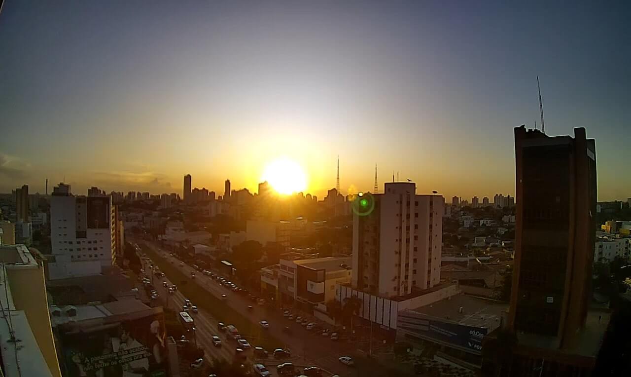 Calor de 39°C e tempo seco atingem Cuiabá neste fim de semana