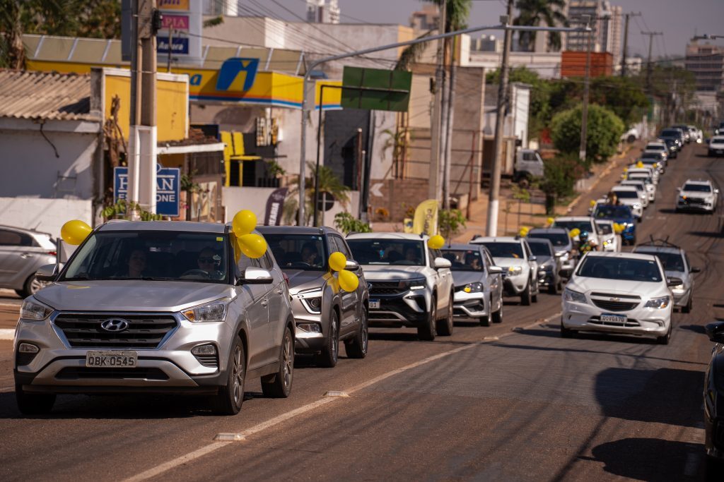 Carreata pela Vida mobiliza Rondonópolis em prol da saúde mental