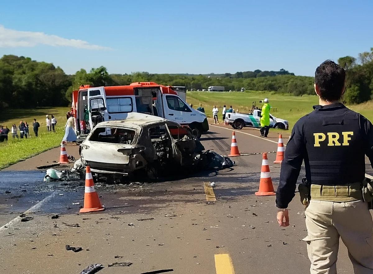Cinco mortes e 25 acidentes marcam feriadão nas rodovias de Mato Grosso