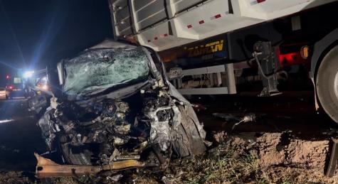 Colisão frontal deixa um morto na BR-070 em Várzea Grande, MT
