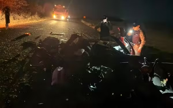 Colisão na GO-139 resulta em quatro mortes e uma criança grave