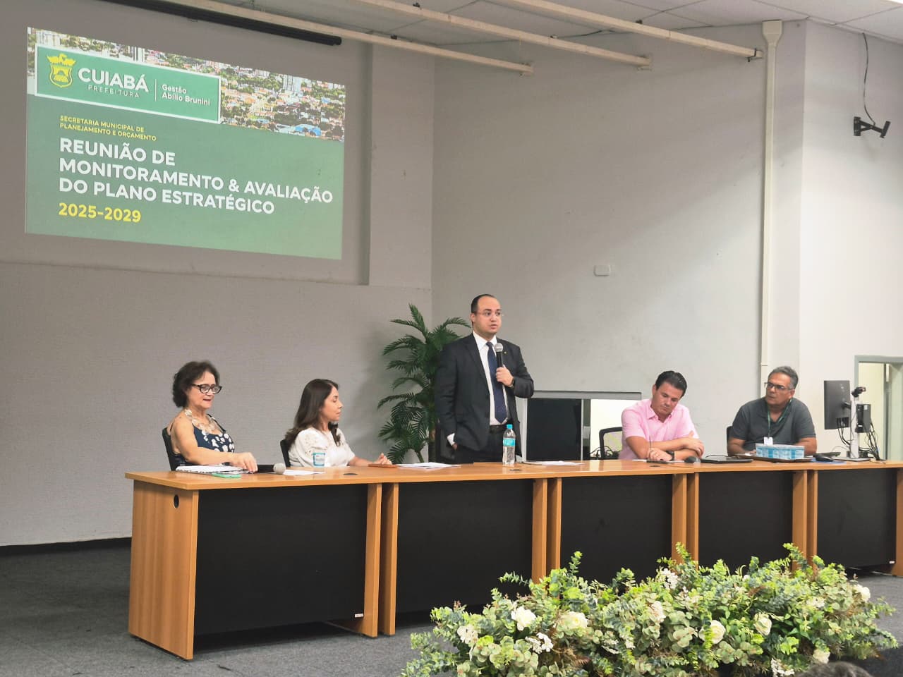 Cuiabá avalia metas de plano estratégico e cobra avanço MT