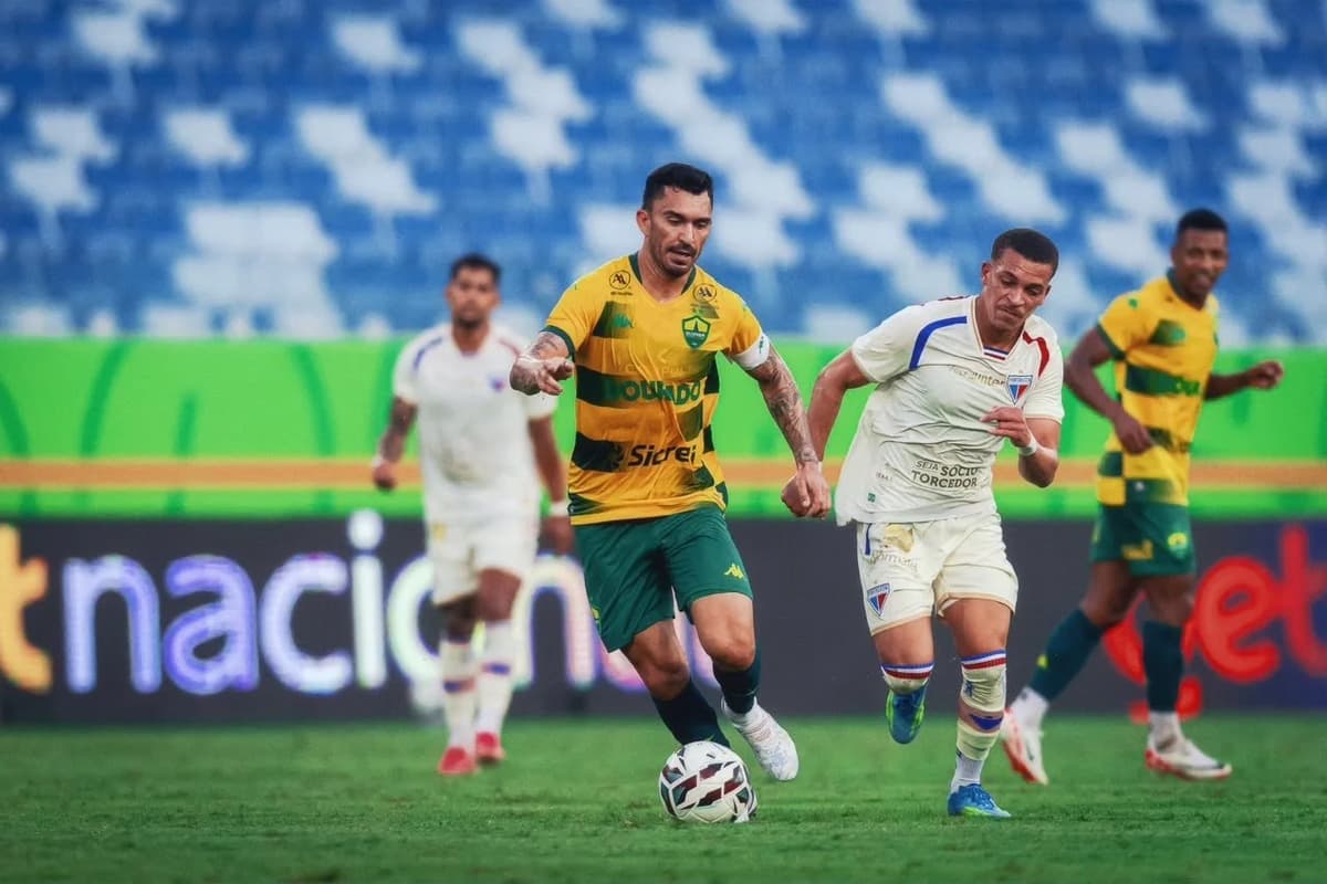 Cuiabá empata com o Fortaleza na Arena Pantanal e segue sem vencer em MT
