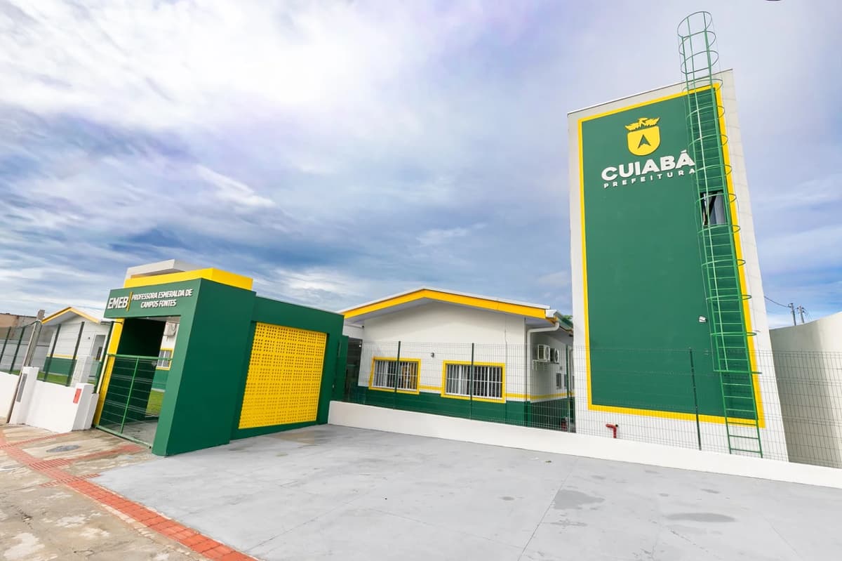 Cuiabá encerra semestre com 34 obras e melhorias escolares em MT