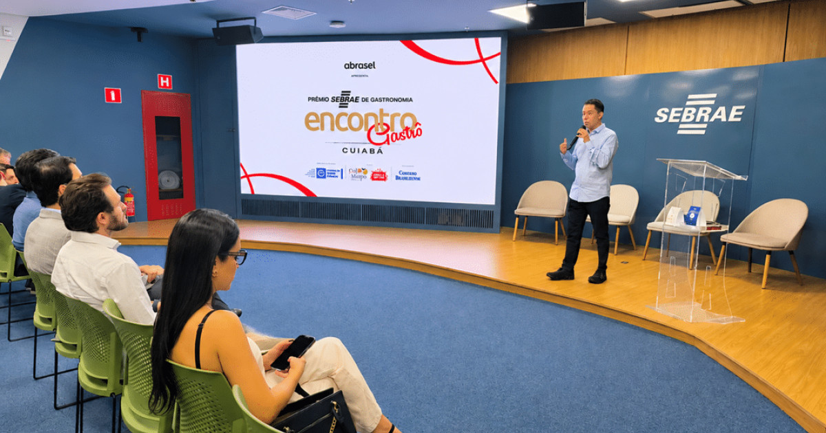Cuiabá recebe o Prêmio Sebrae de Gastronomia em MT
