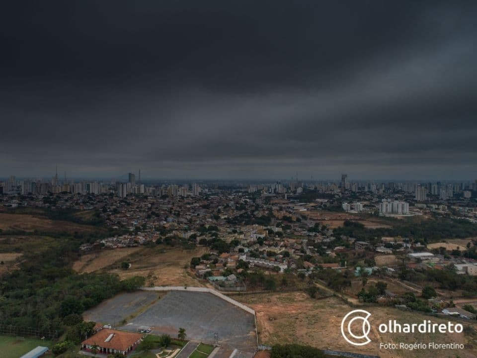 Cuiabá tem feriado prolongado com calor de até 36°C e chuva