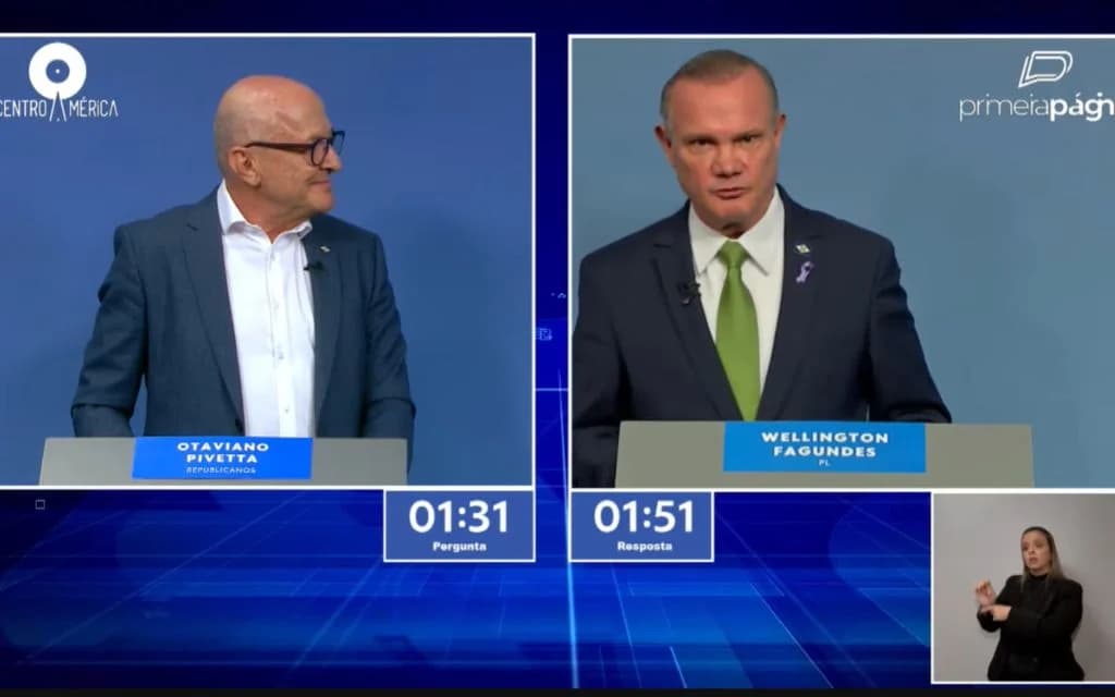 Debate em Mato Grosso tem embate tenso sobre passado político e MT