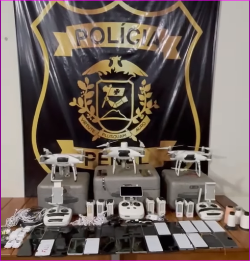 Drones usados por criminosos são interceptados em Rondonópolis