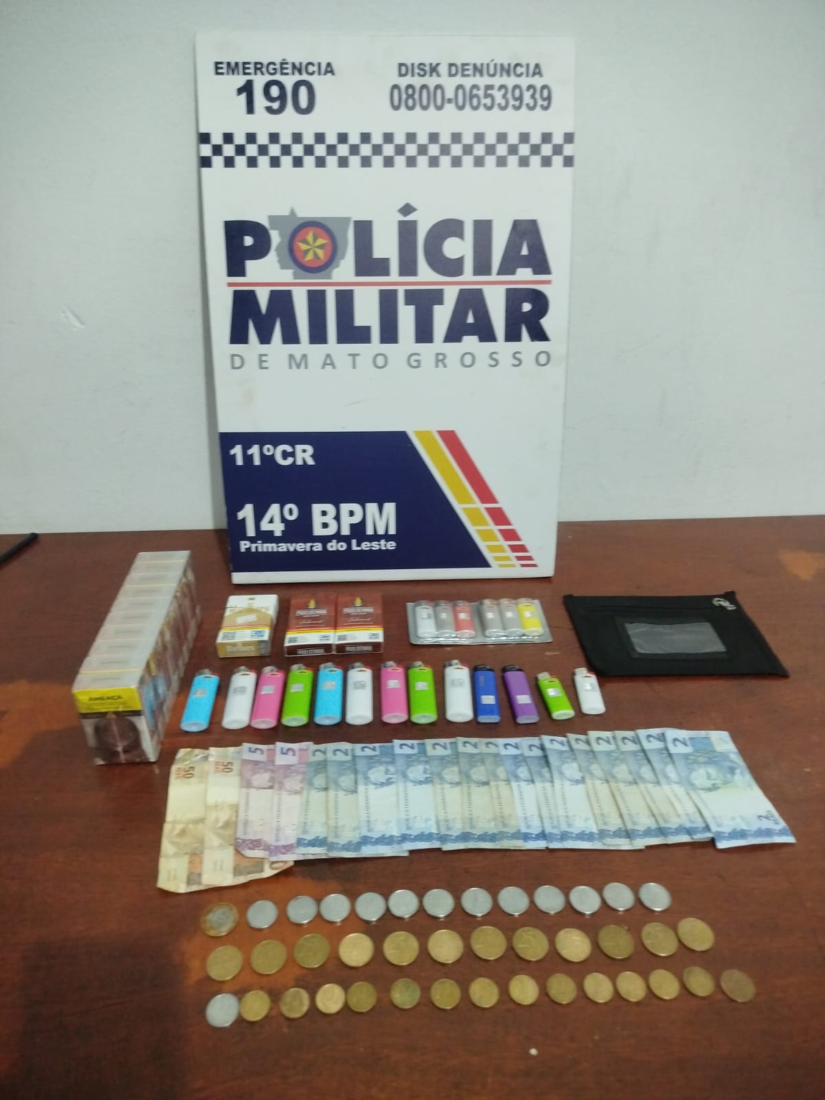 Dupla é presa após furtar conveniência em Primavera do Leste