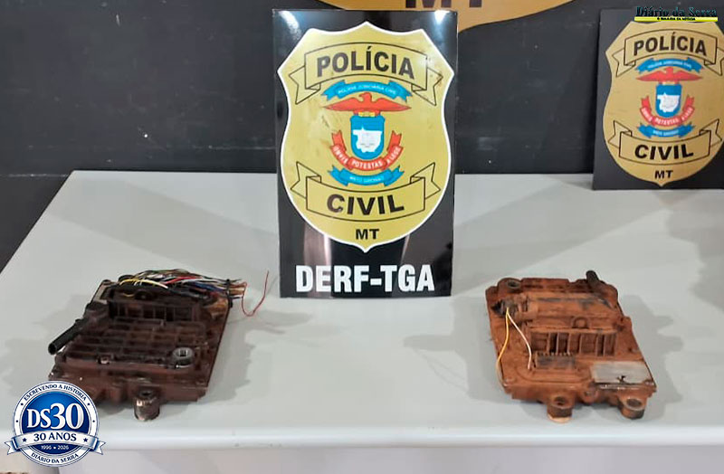 Dupla é presa em Tangará da Serra por furto de módulos