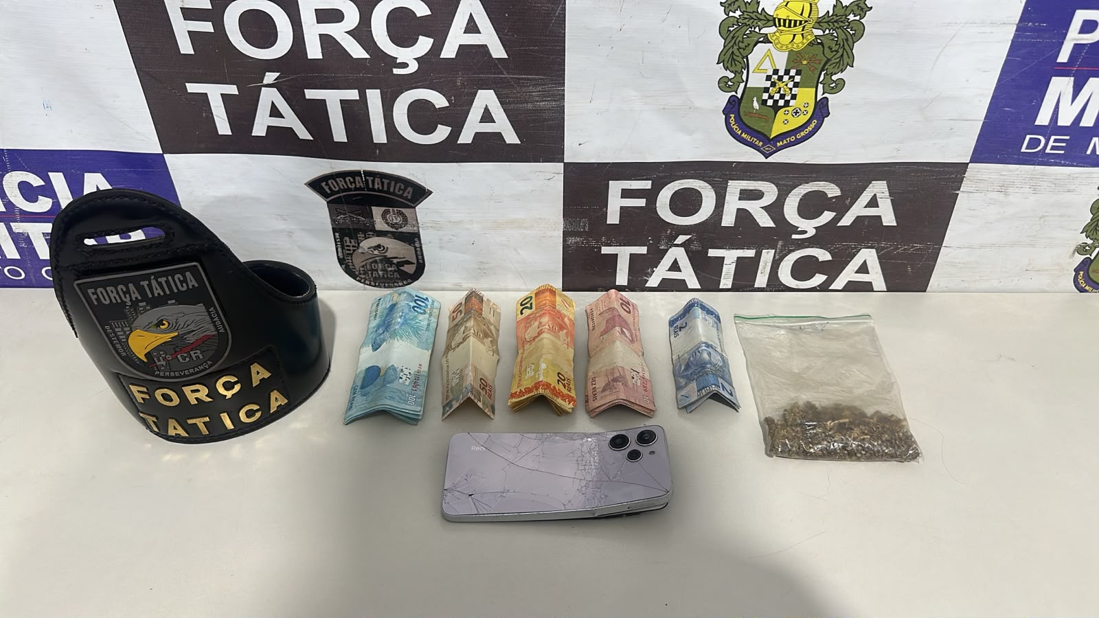 Dupla é presa por tráfico de drogas em bar de Rondonópolis