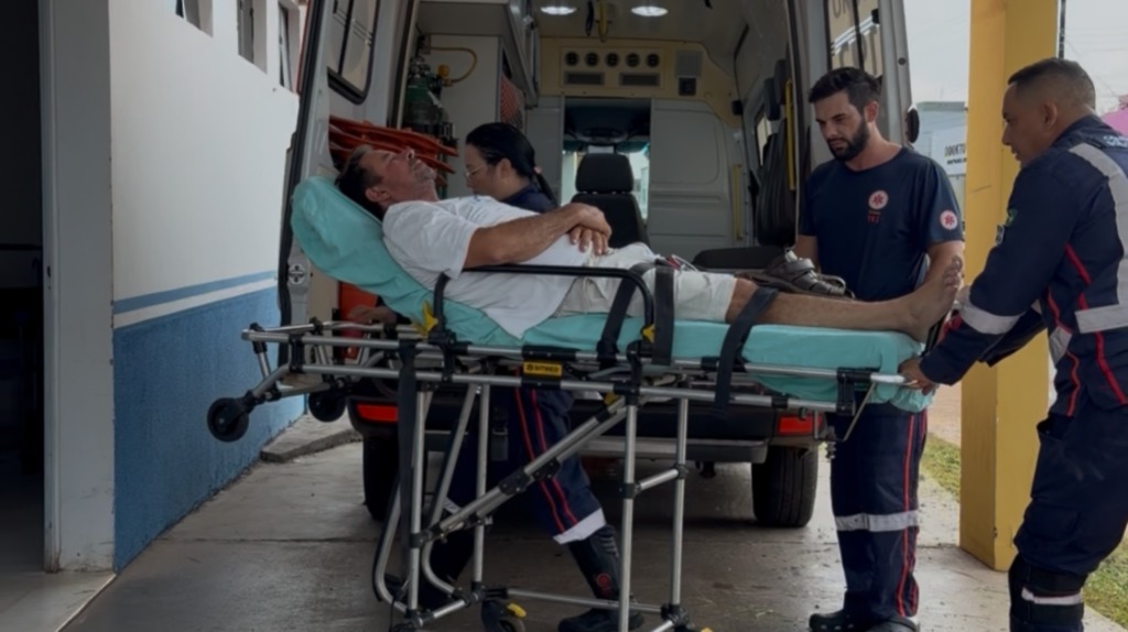Esposa salva marido de infarto em Juína MT com socorro rápido