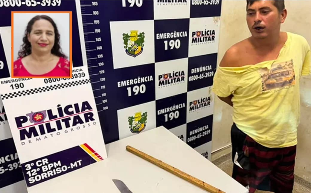 Ex ataca ex-candidata a vereadora com faca na cabeca em Mato Grosso