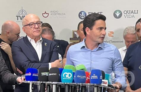 Fábio Garcia descarta perda de votos e foca em reeleição no MT