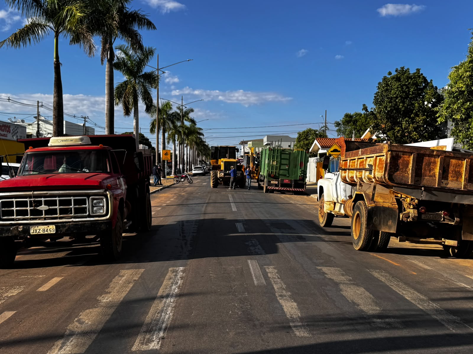 Faixas elevadas reforçam segurança escolar em Primavera do Leste
