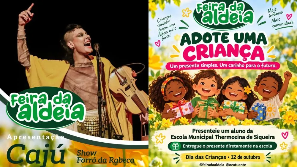 Feira da Aldeia comemora a Primavera em Chapada dos Guimarães