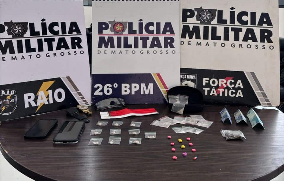 Festa rave ilegal é fechada e mulher de Sinop é presa em Nova Mutum