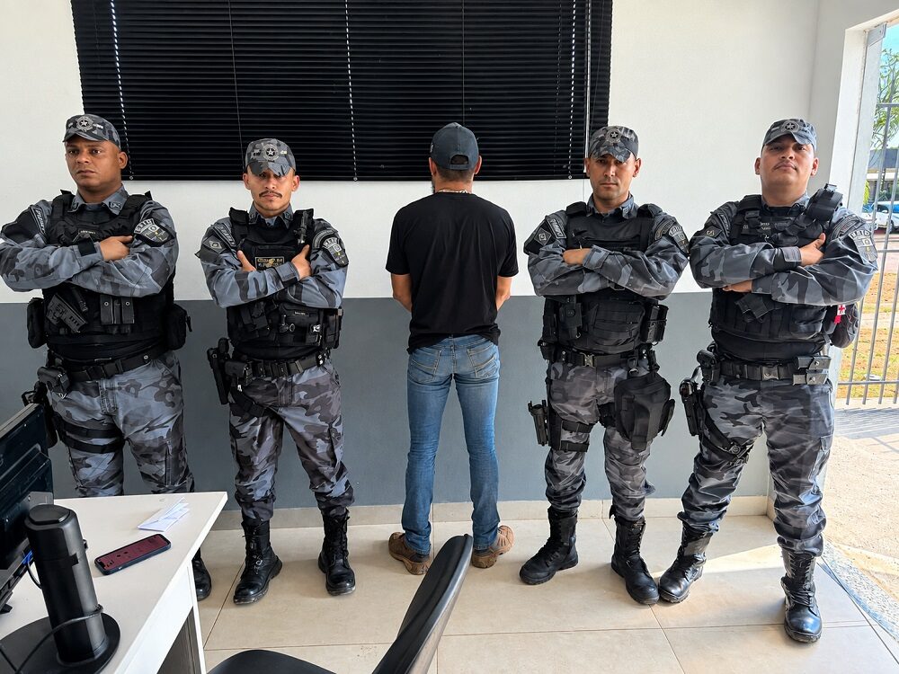 Foragido da Justiça é capturado pela Polícia Militar em Guarantã do Norte