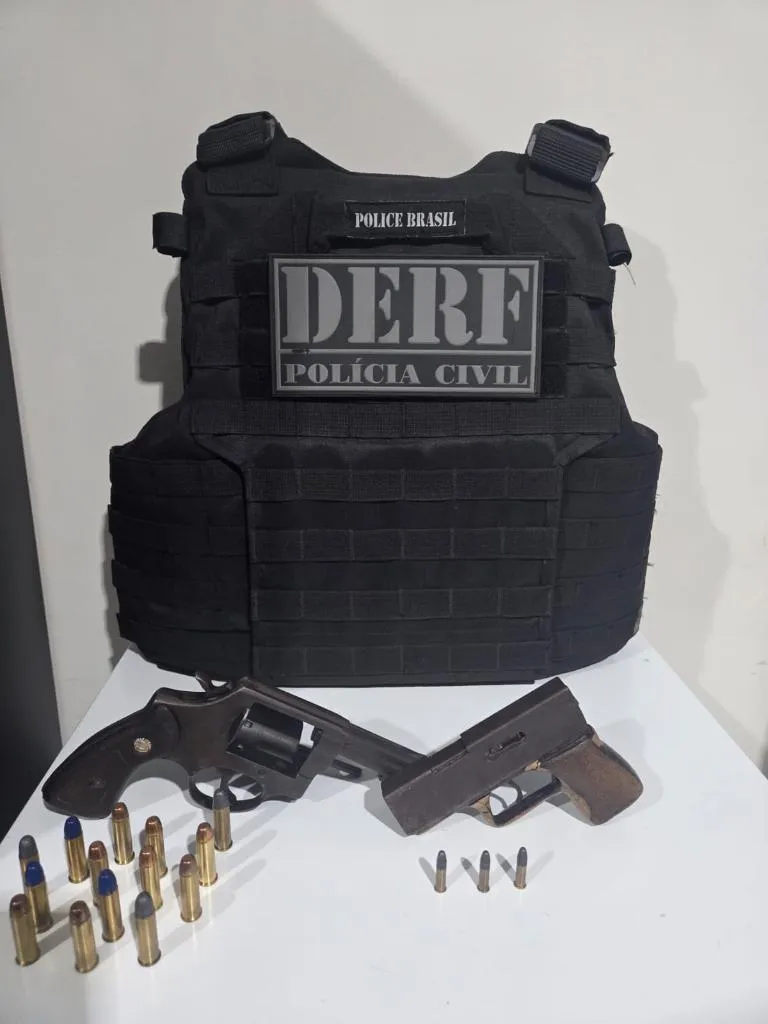 Foragido é preso com armas e munições em Primavera do Leste