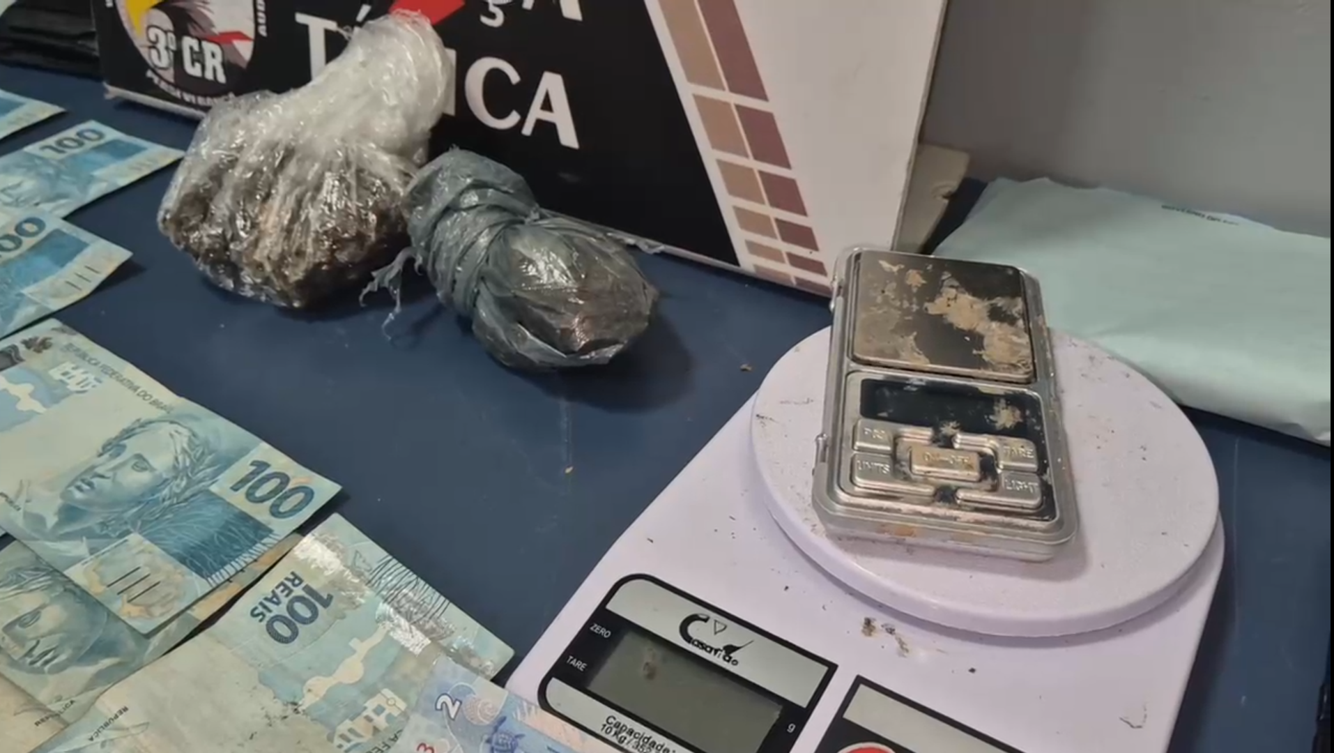 Força Tática prende suspeito de tráfico em Sinop