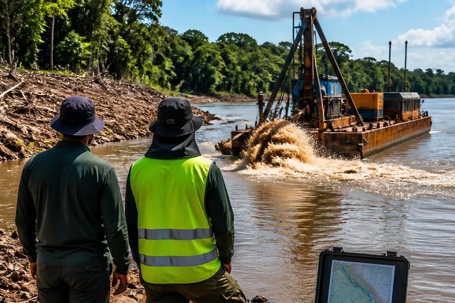 Garimpo clandestino em rios mobiliza autoridades em Guarantã do Norte