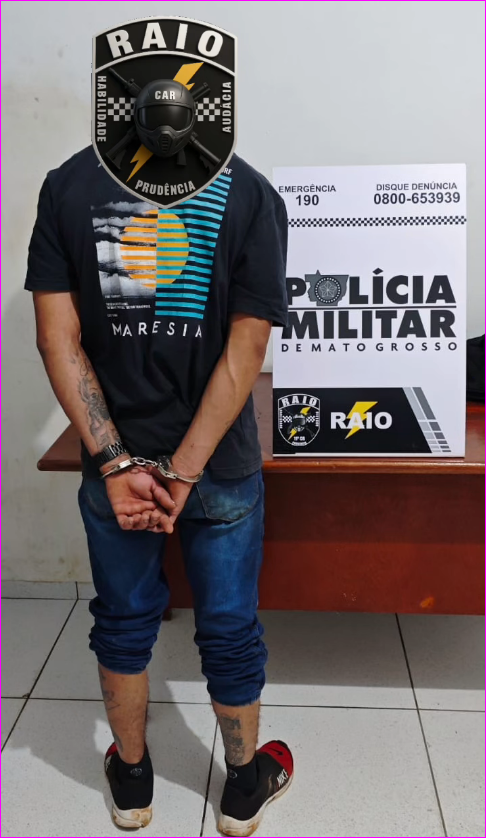Homem com mandado é preso após agressão em Primavera