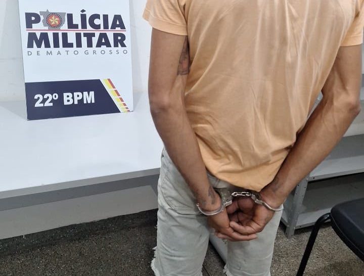 Homem com mandado por tráfico é preso em Peixoto de Azevedo