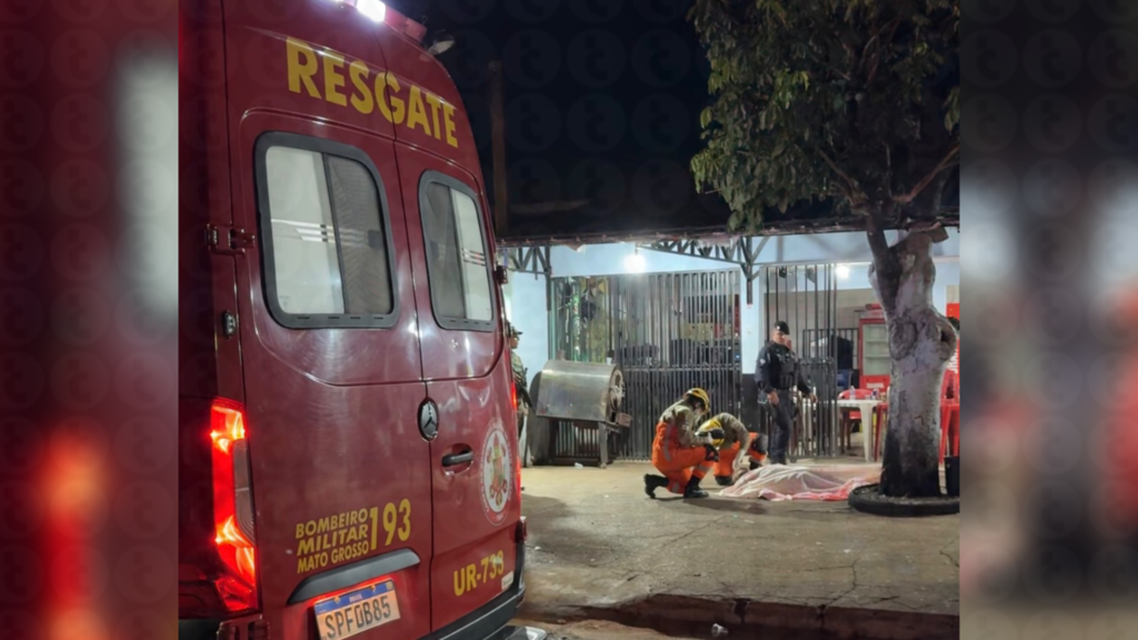 Homem é executado a tiros por dupla em moto em Lucas do Rio Verde