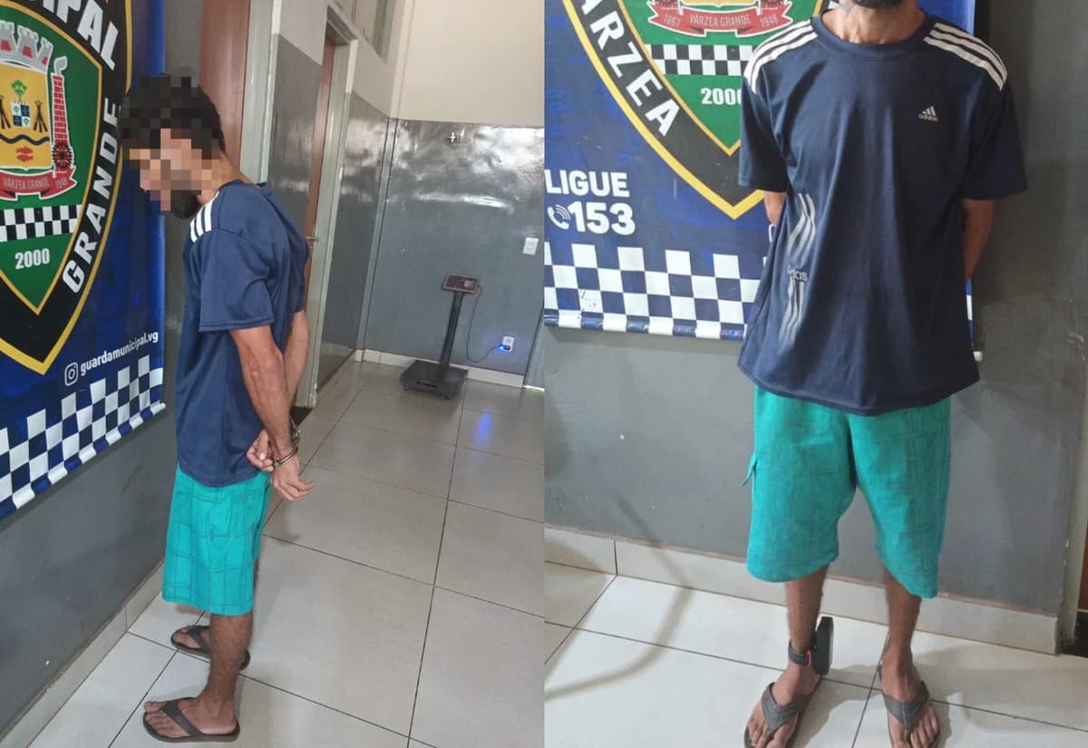 Homem é preso após violar medida protetiva em Várzea Grande