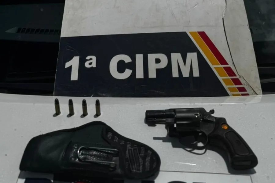 Homem é preso com revólver na MT-251 em Chapada dos Guimarães