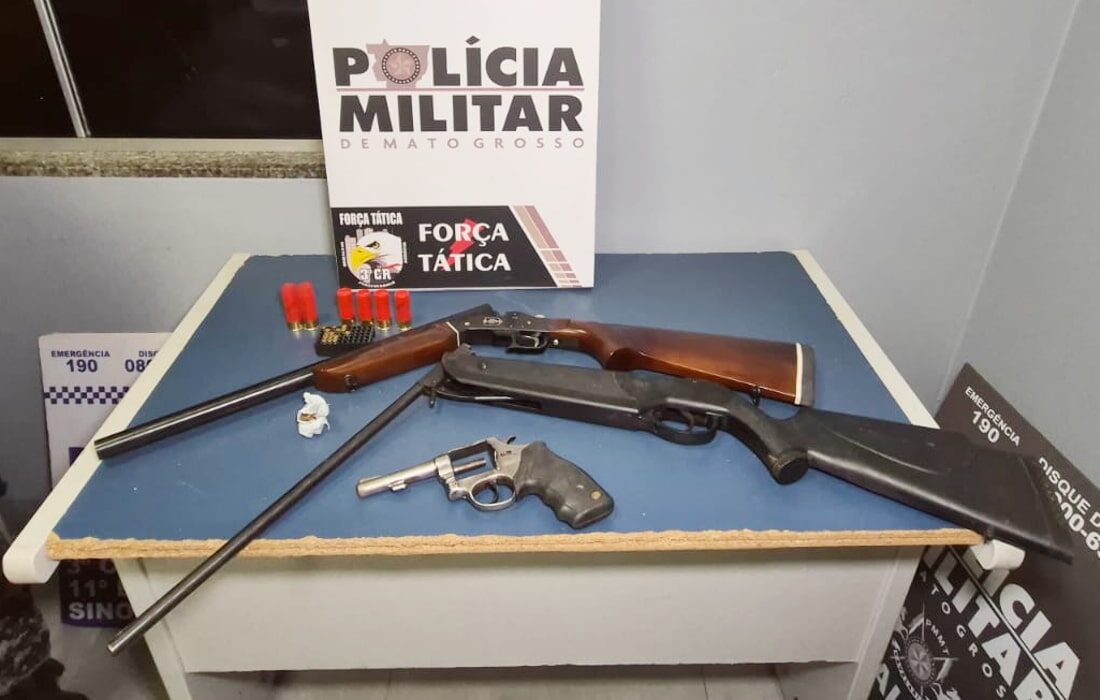 Homem é preso por venda ilegal de armas em MT