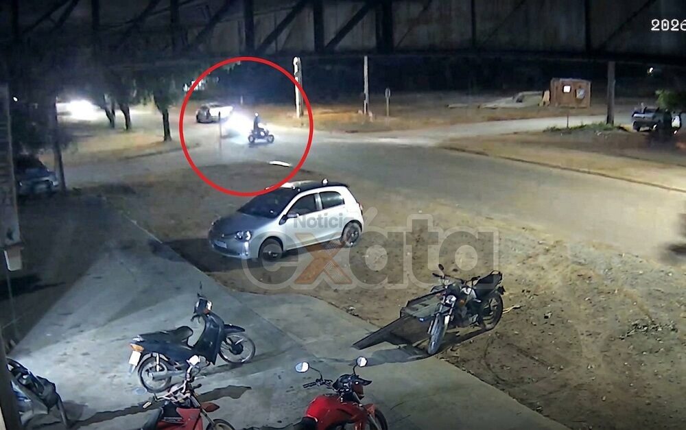 Homem fica ferido em colisão de motos no Setor B em Alta Floresta