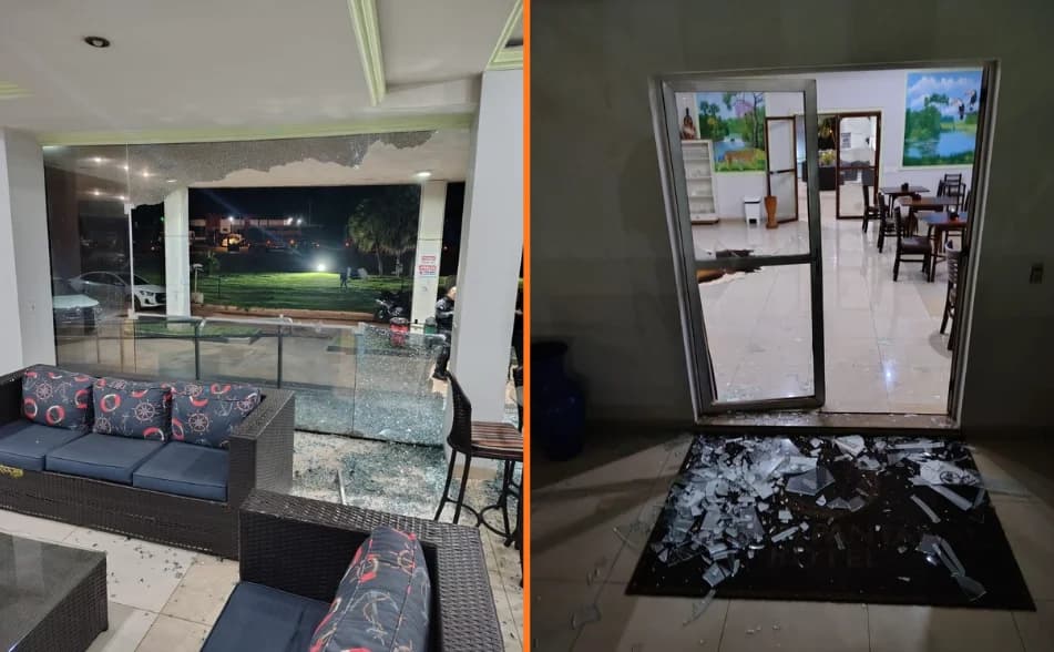 Homem ligado a sequestro escapa de atentado a tiros em hotel em MT